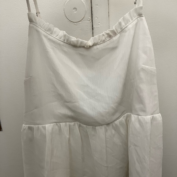 banana republic white tank, size L, perfect for work - Picture 1 of 2